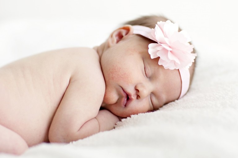 Baby Raelyn  :: April 3, 2014 :: Marshfield, Wisconsin Newborn Photography