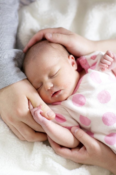 Baby Raelyn  :: April 3, 2014 :: Marshfield, Wisconsin Newborn Photography