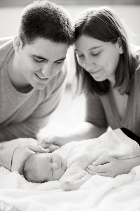 Baby Raelyn  :: April 3, 2014 :: Marshfield, Wisconsin Newborn Photography